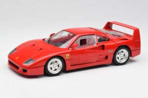 Ferrari F40 Sarkans Hot Wheels 1:18 23911 Metāls