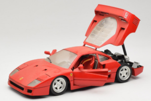 Ferrari F40 Sarkans Tonka 1:18 17004 Metāls — attēls 2 no 8