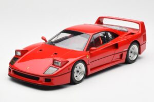 Ferrari F40 Sarkans Kyosho 1:18 08416R2 Metāls — attēls 3 no 10