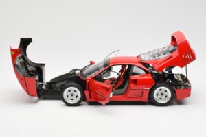 Ferrari F40 Sarkans Kyosho 1:18 08416R2 Metāls — attēls 5 no 10