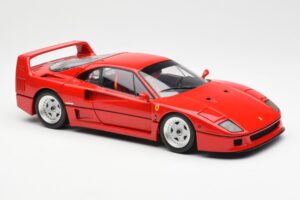 Ferrari F40 Sarkans Kyosho 1:18 08416R2 Metāls — attēls 8 no 10
