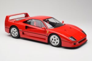 Ferrari F40 Rosso Corsa Norev 1:12 127902 Metāls — attēls 4 no 6
