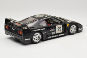 Ferrari F40 Seco #99 Lesseps / Charriol / Balandras Melns Bburago 1:18 3032-B3 Metāls — attēls 3 no 8