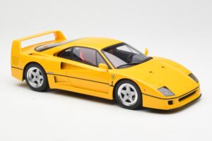 Ferrari F40 Dzeltens GT Spirit 1:18 GT839 Sveķi — attēls 4 no 6