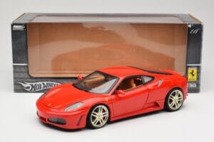 Ferrari F430 Sarkans Hot Wheels 1:18 G7160 Metāls — attēls 8 no 8