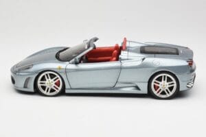 Ferrari F430 Spider Blue Metallic Hot Wheels 1:18 H3074 Metāls — attēls 4 no 8