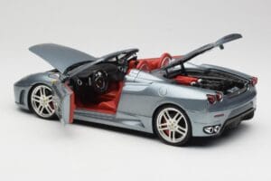 Ferrari F430 Spider Blue Metallic Hot Wheels 1:18 H3074 Metāls — attēls 5 no 8