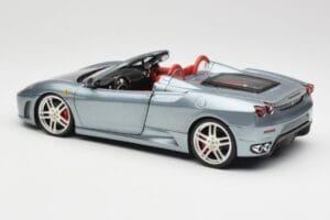 Ferrari F430 Spider Blue Metallic Hot Wheels 1:18 H3074 Metāls — attēls 7 no 8