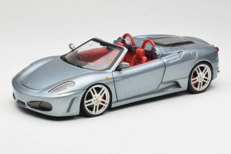 Ferrari F430 Spider Blue Metallic Hot Wheels 1:18 H3074 Metāls