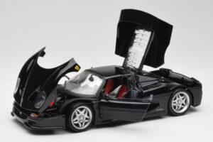 Ferrari F50 Melns Hot Wheels 1:18 23910 Metāls — attēls 2 no 8