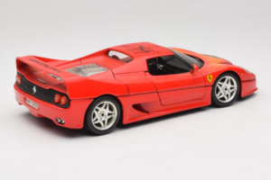 Ferrari F50 Braccio & Gotz M. Schumacher Paraksta Izdevums Bburago 1:18 MS Metāls — attēls 3 no 8