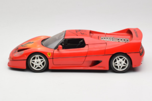Ferrari F50 Braccio & Gotz M. Schumacher Paraksta Izdevums Bburago 1:18 MS Metāls — attēls 4 no 8
