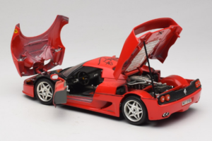 Ferrari F50 Braccio & Gotz M. Schumacher Paraksta Izdevums Bburago 1:18 MS Metāls — attēls 5 no 8