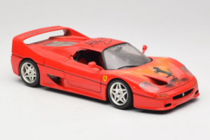 Ferrari F50 Braccio & Gotz M. Schumacher Paraksta Izdevums Bburago 1:18 MS Metāls — attēls 6 no 8