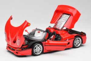 Ferrari F50 Kabriolets Sarkans Maisto 1:18 50246 Metāls — attēls 2 no 8
