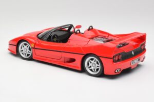 Ferrari F50 Kabriolets Sarkans Maisto 1:18 50246 Metāls — attēls 7 no 8