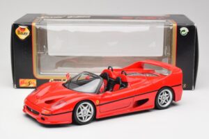 Ferrari F50 Kabriolets Sarkans Maisto 1:18 50246 Metāls — attēls 8 no 8