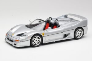 Ferrari F50 Kabriolets Sudrabs Bburago 1:18 3372 Metāls