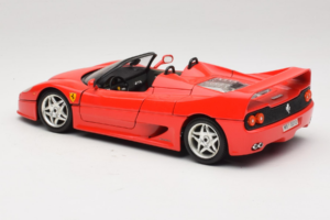Ferrari F50 Kabriolets Sarkans Bburago 1:18 3372-P1 Metāls — attēls 7 no 8