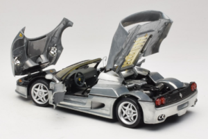 Ferrari F50 Kabriolets Chrome Silver Ierobežots Izdevums Hot Wheels 1:18 25741 Metāls — attēls 5 no 8