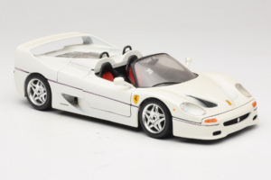 Ferrari F50 Kabriolets Balts Bburago 1:18 3352-W1 Metāls — attēls 6 no 8