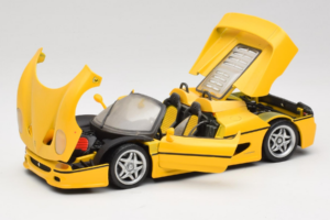 Ferrari F50 Kabriolets Dzeltens Maisto 1:18 50246-Y1 Metāls — attēls 2 no 8