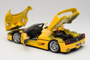 Ferrari F50 Kabriolets Dzeltens Maisto 1:18 50246-Y1 Metāls — attēls 5 no 8