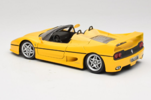 Ferrari F50 Kabriolets Dzeltens Maisto 1:18 50246-Y1 Metāls — attēls 7 no 8