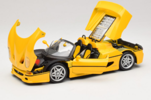 Ferrari F50 Kabriolets Shell Dzeltens Maisto 1:18 3076-Y2 Metāls — attēls 2 no 8