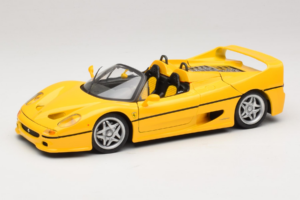 Ferrari F50 Kabriolets Shell Dzeltens Maisto 1:18 3076-Y2 Metāls