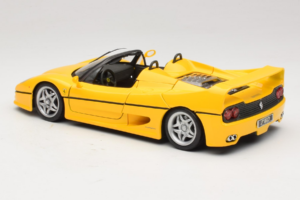 Ferrari F50 Kabriolets Shell Dzeltens Maisto 1:18 3076-Y2 Metāls — attēls 7 no 8