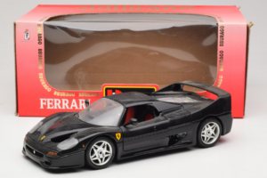 Ferrari F50 Coupe Melns Bburago 1:18 3372-B1 Metāls — attēls 8 no 8