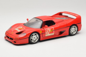 Ferrari F50 Coupe #50 50 Jahre Ferrari Sarkans Bburago 1:18 3352-P2 Metāls