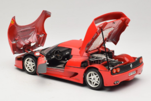 Ferrari F50 Coupe Sarkans Bburago 1:18 3382 Metāls — attēls 5 no 8