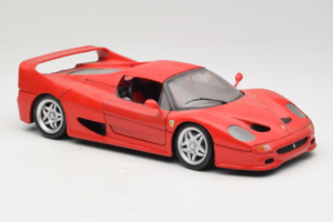 Ferrari F50 Coupe Shell Sarkans Maisto 1:18 3076-R1 Metāls — attēls 6 no 8
