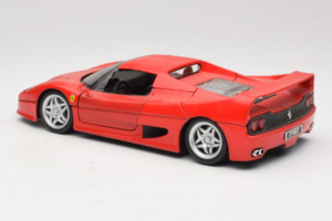 Ferrari F50 Coupe Shell Sarkans Maisto 1:18 3076-R1 Metāls — attēls 7 no 8