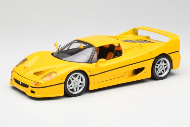 Ferrari F50 Giallo Modena Maisto 1:18 F50001 Metāls