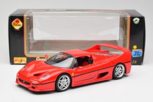 Ferrari F50 Sarkans Maisto 1:18 50262 Metāls — attēls 8 no 8