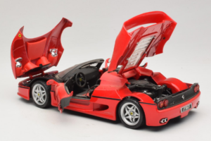 Ferrari F50 Spider Sarkans Shell Maisto 1:18 3076-M1 Metāls — attēls 5 no 8