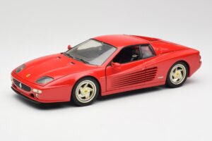 Ferrari F512 M Sarkans Hot Wheels 1:18 29758 Metāls