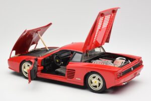 Ferrari F512 M Sarkans Hot Wheels 1:18 29758 Metāls — attēls 5 no 8