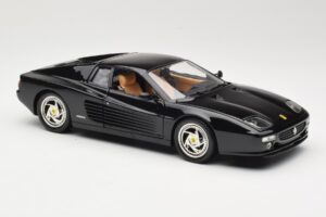 Ferrari F512M Melns Hot Wheels 1:18 23922 Metāls — attēls 6 no 8