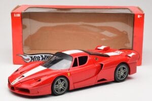 Ferrari FXX Sarkans Hot Wheels 1:18 310801 Metāls — attēls 8 no 8