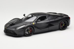 Ferrari LaFerrari F150 Matte Black Bburago 1:18 18-16901BK Metāls