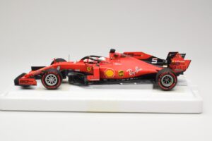 Ferrari SF90 #5 S. Vettel Italian GP Monza 2019 BBR 1:18 BBR191835 Sveķi — attēls 3 no 6