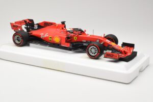 Ferrari SF90 #5 S. Vettel Italian GP Monza 2019 BBR 1:18 BBR191835 Sveķi — attēls 4 no 6