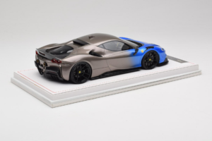 Ferrari SF90 Novitec Blue Grey Metallic IVY 1:18 REMC029 Sveķi — attēls 3 no 7