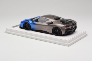 Ferrari SF90 Novitec Blue Grey Metallic IVY 1:18 REMC029 Sveķi — attēls 5 no 7