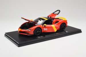 Ferrari SF90 Stradale #50 24 Hours of Le Mans 2024 Bburago 1:18 18-16035 Metāls — attēls 2 no 9
