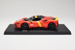 Ferrari SF90 Stradale #50 24 Hours of Le Mans 2024 Bburago 1:18 18-16035 Metāls — attēls 4 no 9
